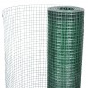 Alambrada galvanizada con revestimiento de PVC verde 10x1 m 4