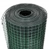 Malla de alambre de acero galvanizado verde 1x25 m 3