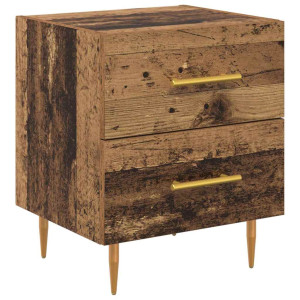 Armario de Noche con cajón Madera Vieja 40 x 35 x 47.5 cm H