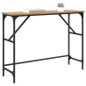 Mesa Consola Roble artesanal 100 x 32 x 75 cm 3
