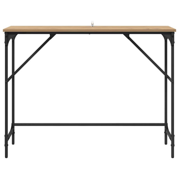 Mesa Consola Roble artesanal 100 x 32 x 75 cm M 5