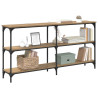 Mesa Consola Roble artesanal 150 x 29 x 75 cm 3