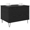 Mesa de Café Roble Negro 60 x 44.5 x 45 cm Madera contrachapada 3