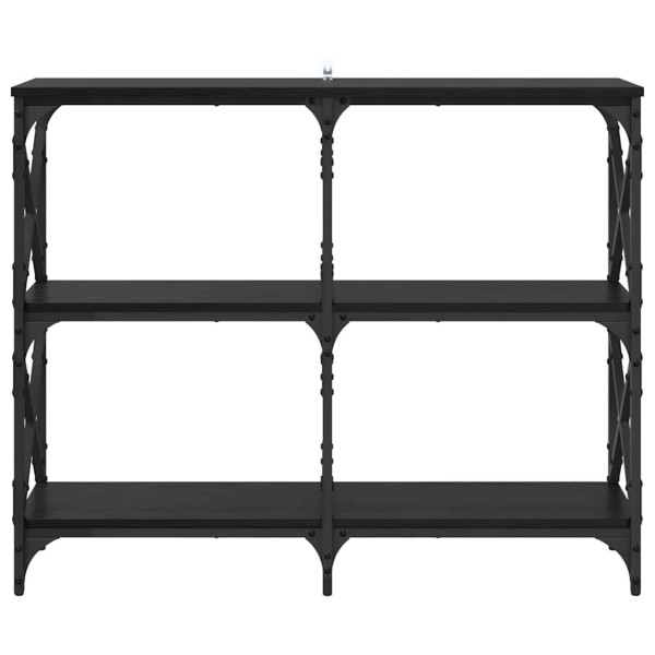 Mesa Consola Roble Negro 100 x 28 x 80.5 cm M 5