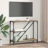 Mesa Consola Roble artesanal 88.5 x 30 x 75 cm 4
