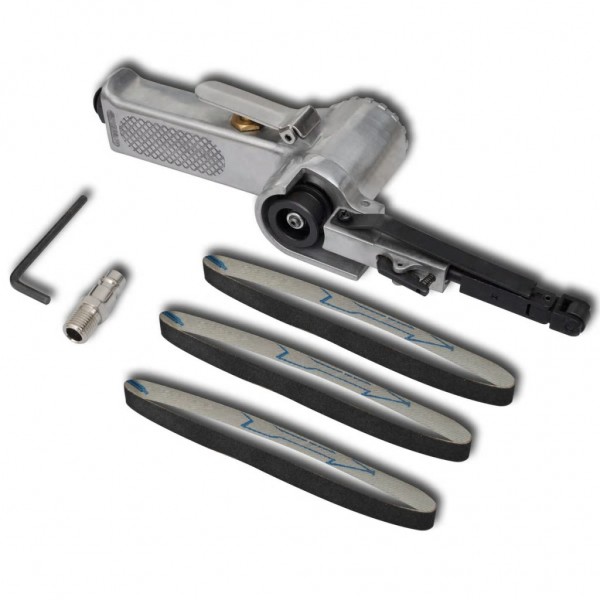 Lijadora de banda neumática con 3 bandas D