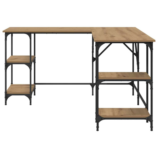 Escritorio Roble artesanal 139 x 139 x 75 cm M 5