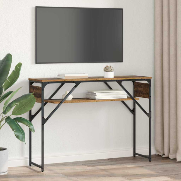 MesaConsola Madera Vieja 105x30x75cm Madera contrachapada M 4