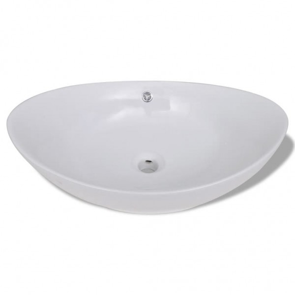 Pia ceramica em oval 59 x 38.5 cm M 3