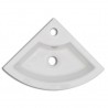 Lavabo con rebosadero blanco 45x32x12.5 cm 4