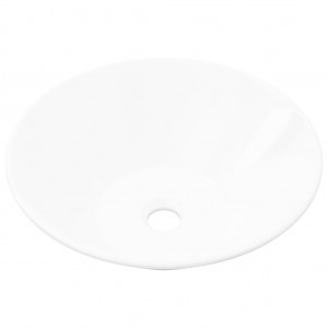 Lavabo de cerámica porcelana Art blanco H