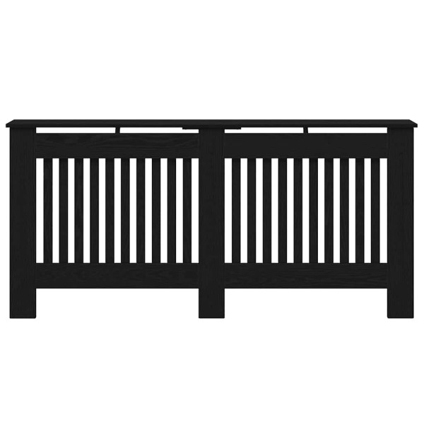 Cubierta de Radiador Roble Negro 172 x 19 x 81.5 cm M 4