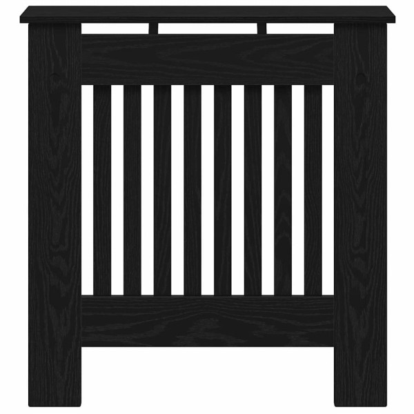 Cubierta de Radiador Roble Negro 78 x 19 x 81.5 cm M 4