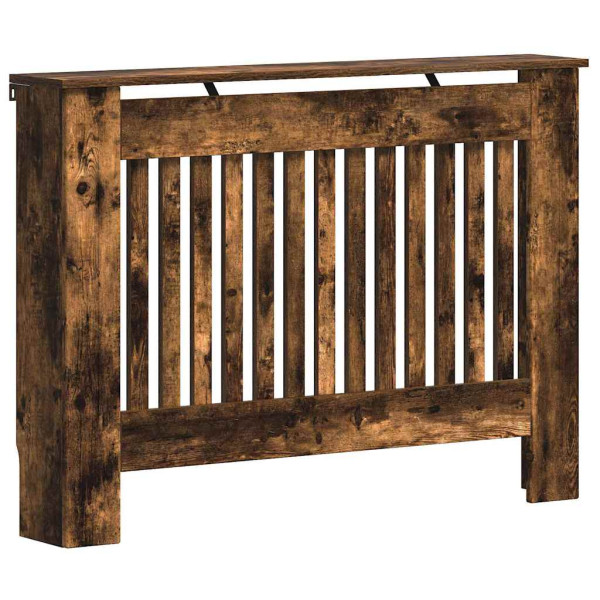 Cubierta de Radiador Roble ahumado 112 x 19 x 81.5 cm M 2