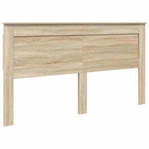 Cabecero con cabecera Roble Sonoma 200 cm Madera contrachapada H