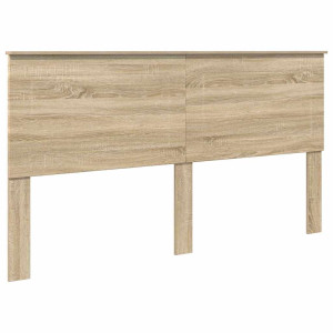 Cabecero con cabecera Roble Sonoma 200 cm Madera contrachapada H
