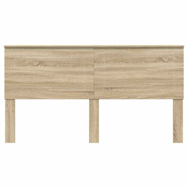 Cabecero con cabecera Roble Sonoma 200 cm Madera contrachapada M 4