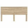 Cabecero con cabecera Roble Sonoma 200 cm Madera contrachapada 4