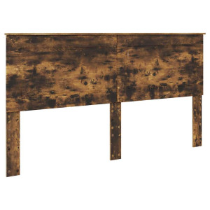 Cabecero con cabecera Roble ahumado 200 cm Madera contrachapada H