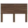 Cabecero con cabecera Roble Marrón 200 cm Madera contrachapada 4