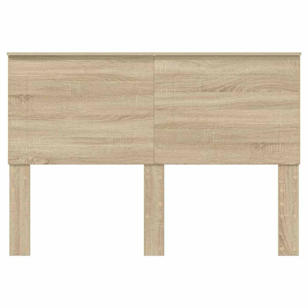 Cabecero con cabecera Roble Sonoma 150 cm Madera contrachapada M 4