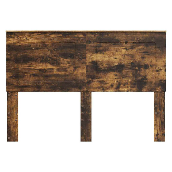 Cabecero con cabecera Roble ahumado 140 cm Madera contrachapada M 4