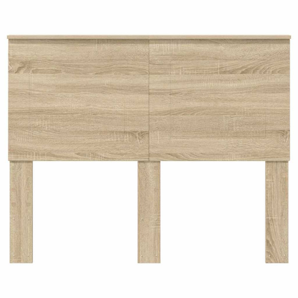 Cabecero con cabecera Roble Sonoma 135 cm Madera contrachapada M 4