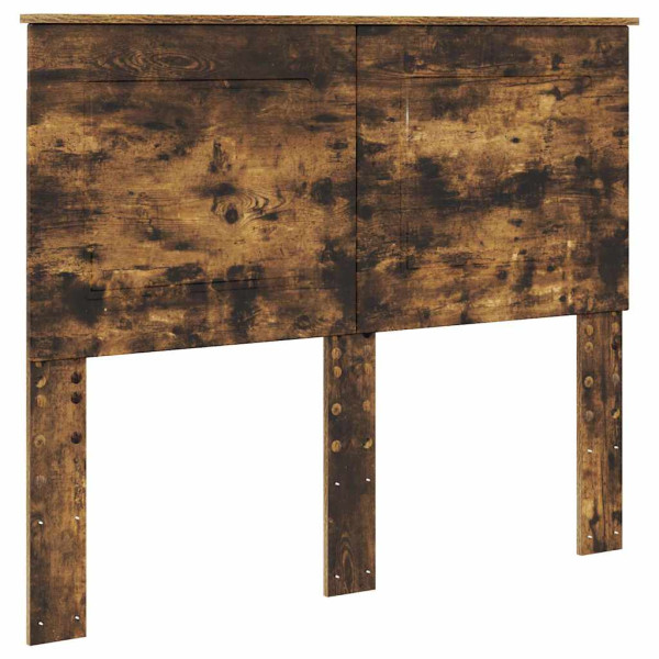 Cabecero con cabecera Roble ahumado 135 cm Madera contrachapada M 2