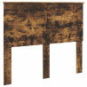 Cabecero con cabecera Roble ahumado 120 cm Madera contrachapada 2