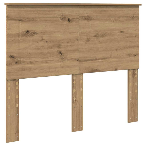 Cabecero Roble artesanal 120 cm Madera contrachapada M 2