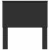 Cabecero con cabecera Roble Negro 100 cm Madera contrachapada 4
