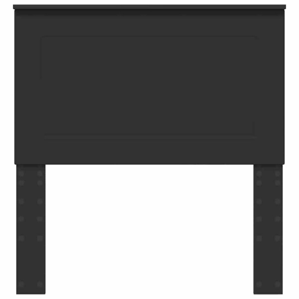 Cabecero con cabecera Roble Negro 90 cm Madera contrachapada M 4