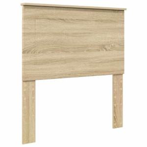 Cabecero con cabecera Roble Sonoma 90 cm Madera contrachapada H