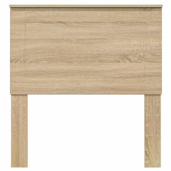 Cabecero con cabecera Roble Sonoma 90 cm Madera contrachapada M 4