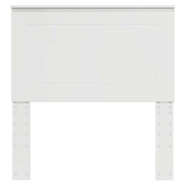 Cabecero con cabecera brillante 90 cm Madera contrachapada M 4