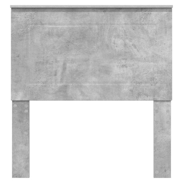 Cabecero con cabecera Gris Concreto 80 cm Madera contrachapada M 4