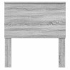 Cabecero con cabecera Gris Sonoma 75 cm Madera contrachapada 4