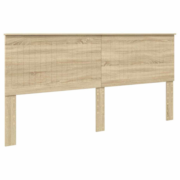 Cabecero con cabecera Roble Sonoma 200 cm Madera contrachapada M 2