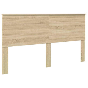 Cabecero con cabecera Roble Sonoma 180 cm Madera contrachapada H