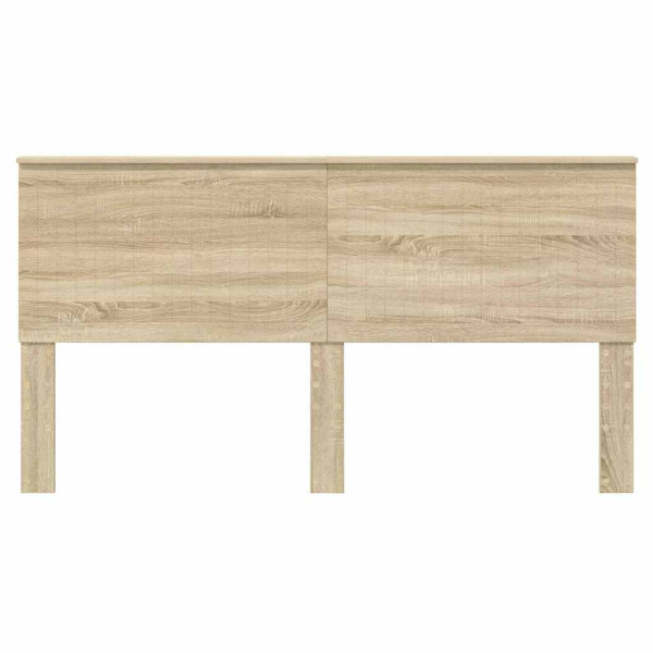 Cabecero con cabecera Roble Sonoma 180 cm Madera contrachapada M 4
