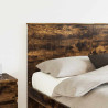 Cabecero con cabecera Roble ahumado 160 cm Madera contrachapada 3