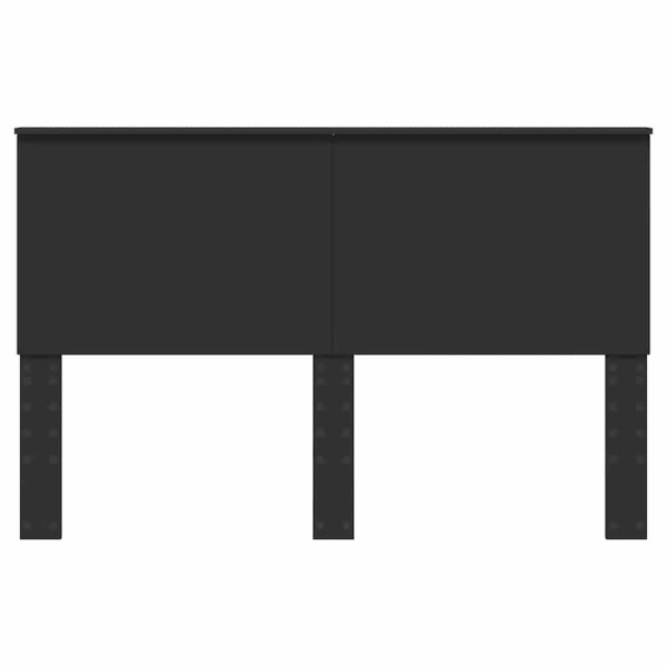 Cabecero con cabecera Roble Negro 150 cm Madera contrachapada M 4