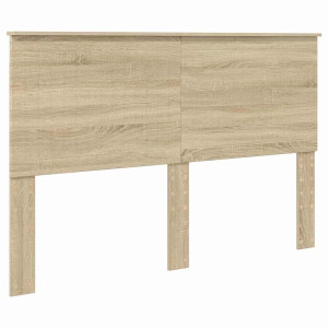 Cabecero con cabecera Roble Sonoma 150 cm Madera contrachapada H