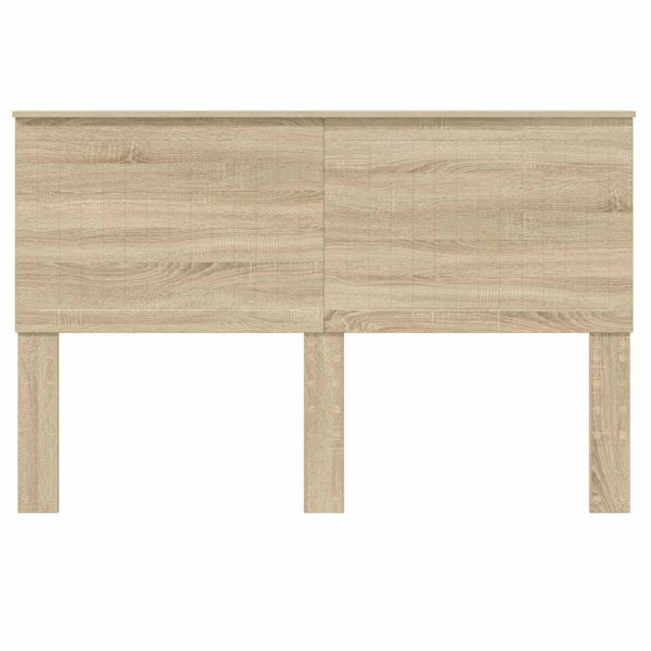 Cabecero con cabecera Roble Sonoma 150 cm Madera contrachapada M 4