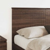 Cabecero con cabecera Roble Marrón 150 cm Madera contrachapada 3