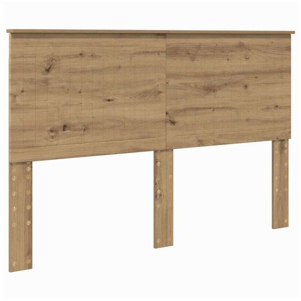 Cabecero Roble artesanal 150 cm Madera contrachapada M 2