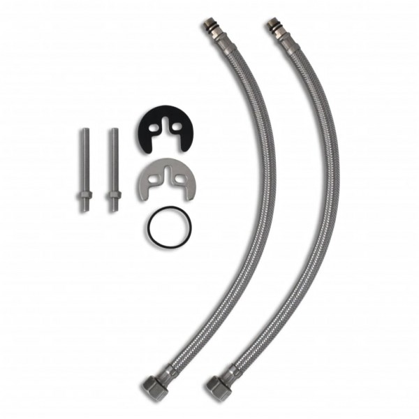 Grifo mezclador de lavabo cromado M 5