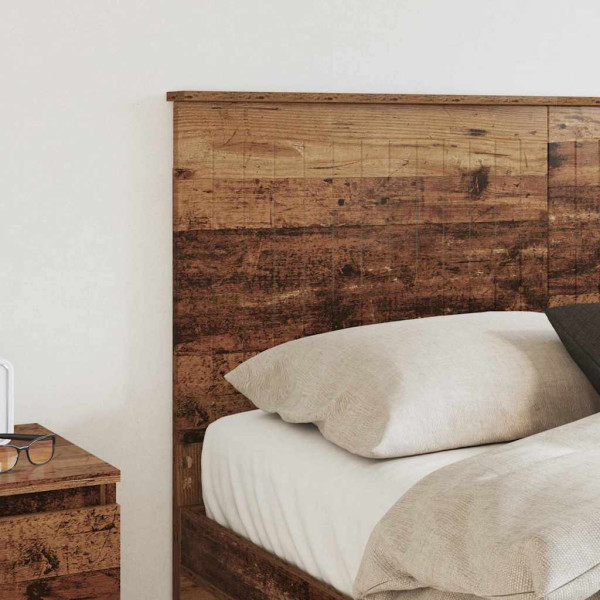 Cabecero con cabecera Madera Vieja 140 cm Madera contrachapada M 3