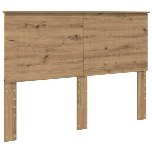 Cabecero Roble artesanal 140 cm Madera contrachapada M 2