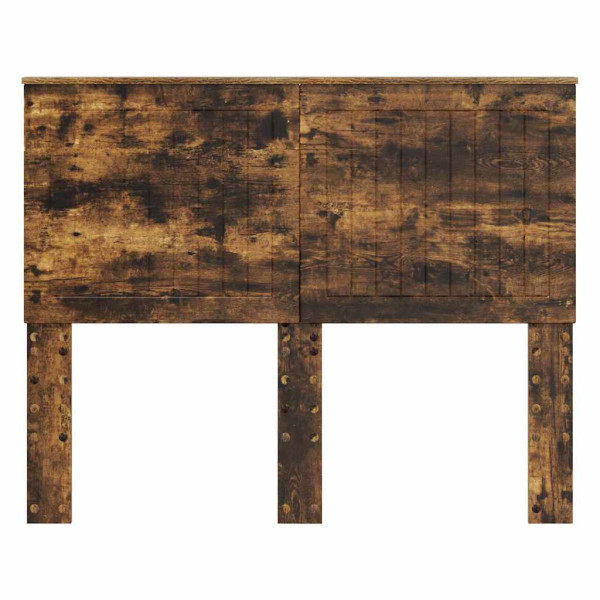 Cabecero con cabecera Roble ahumado 135 cm Madera contrachapada M 4